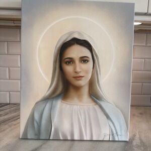 Our Lady of Tihaljina by Richard‎ L George Canvas Art Print